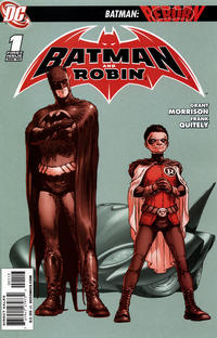 Cover Thumbnail for Batman and Robin (DC, 2009 series) #1 [Third Printing]