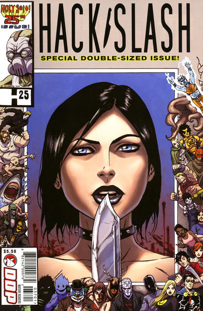 Cover for Hack/Slash: The Series (Devil's Due Publishing, 2007 series) #25 [Cover A Tim Seeley]