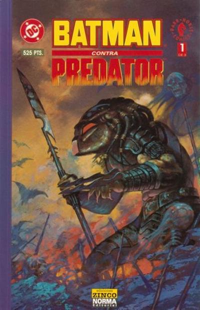 Cover for Batman vs. Predator (Zinco, 1992 series) #1