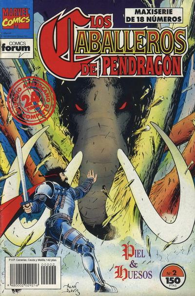 Cover for Los Caballeros De Pendragon (Planeta DeAgostini, 1992 series) #2
