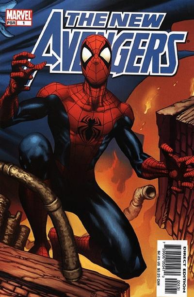 Cover for New Avengers (Marvel, 2005 series) #1 [Steve McNiven Cover]