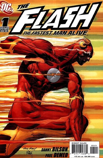 Cover for Flash: The Fastest Man Alive (DC, 2006 series) #1 [Andy Kubert / Joe Kubert Cover]