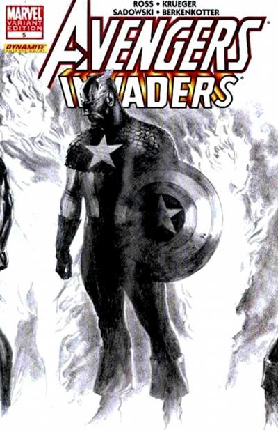 Cover for Avengers/Invaders (Marvel, 2008 series) #5 [Variant Edition]