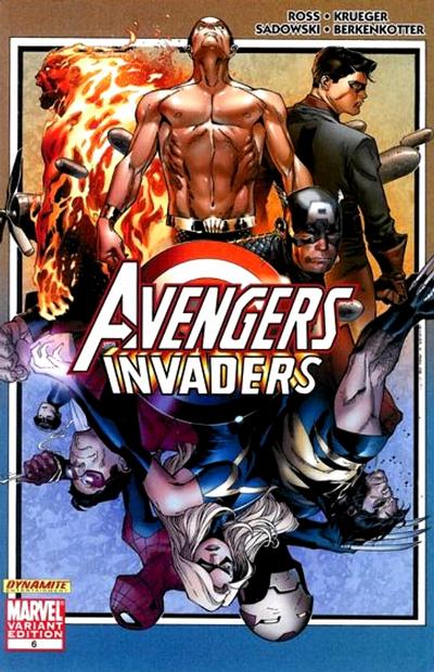 Cover for Avengers/Invaders (Marvel, 2008 series) #6 [Coipel]