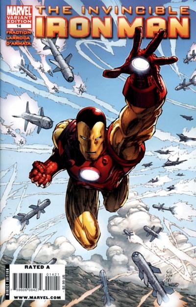 Cover for Invincible Iron Man (Marvel, 2008 series) #14 [Variant Edition]