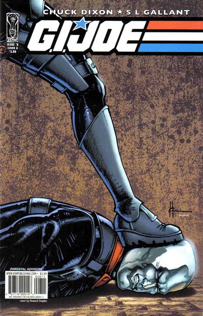 Cover for G.I. Joe (IDW, 2008 series) #8 [Cover A]