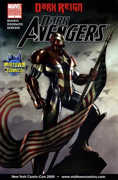 Cover for Dark Avengers (Marvel, 2009 series) #1 [Midtown Comics Cover]