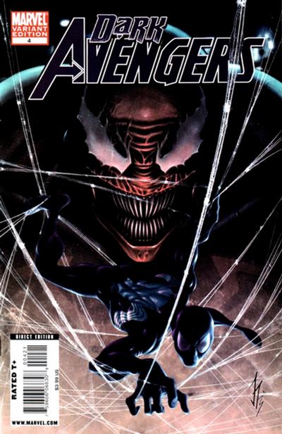 Cover for Dark Avengers (Marvel, 2009 series) #4 [Stefano Caselli Variant]