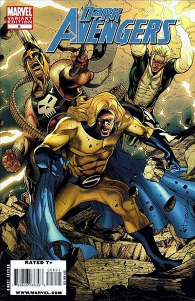 Cover for Dark Avengers (Marvel, 2009 series) #6 [Rafa Sandoval Variant]