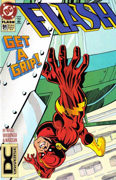 Cover for Flash (DC, 1987 series) #91 [DC Universe UPC]