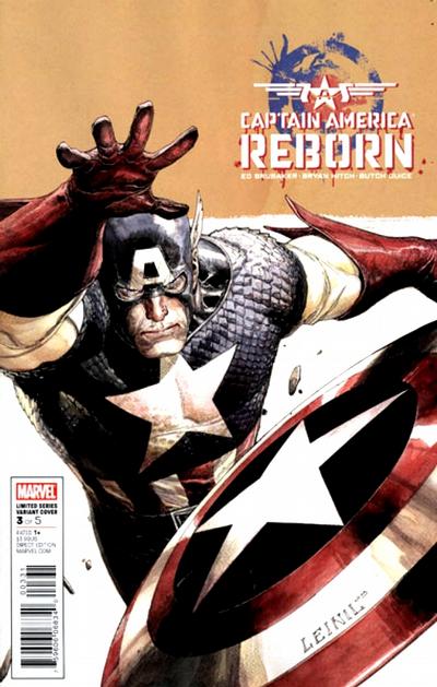 Cover for Captain America: Reborn (Marvel, 2009 series) #3 [Leinil Yu Variant Cover]