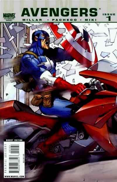 Cover for Ultimate Avengers (Marvel, 2009 series) #1 [2nd Printing]