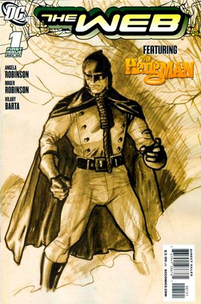 Cover for The Web (DC, 2009 series) #1 [J. G. Jones Sketch Cover]
