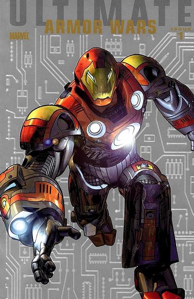 Cover for Ultimate Armor Wars (Marvel, 2009 series) #1 [Variant Edition]