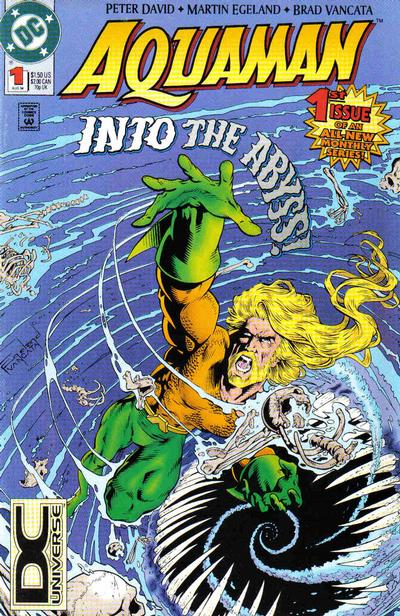 Cover for Aquaman (DC, 1994 series) #1 [DC Universe Corner Box]
