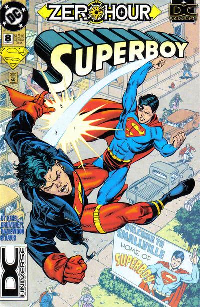 Cover for Superboy (DC, 1994 series) #8 [DC Universe box]