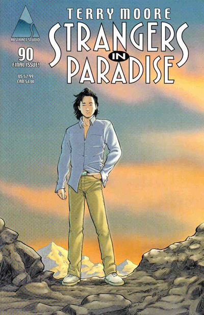 Cover for Strangers in Paradise (Abstract Studio, 1997 series) #90 [David Cover]