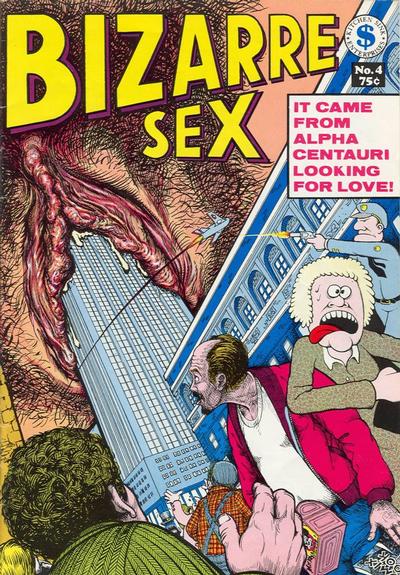 Cover for Bizarre Sex (Kitchen Sink Press, 1972 series) #4