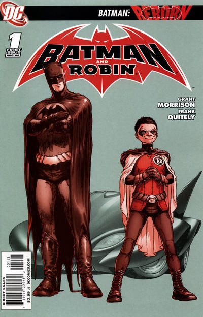Cover for Batman and Robin (DC, 2009 series) #1 [Third Printing]