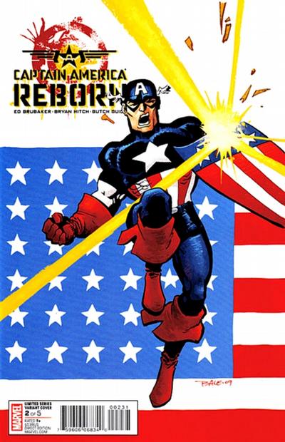 Cover for Captain America: Reborn (Marvel, 2009 series) #2 [Sale Variant Cover]
