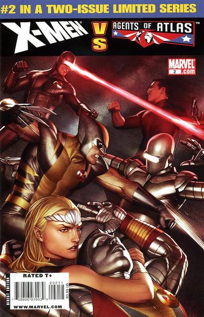 Cover for X-Men vs. Agents of Atlas (Marvel, 2009 series) #2