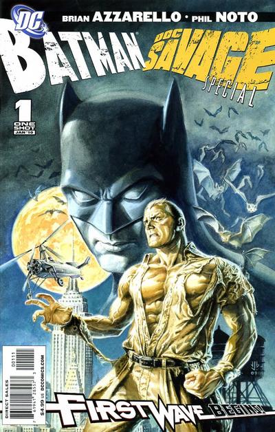 Cover for Batman / Doc Savage Special (DC, 2010 series) #1
