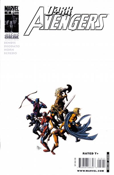 Cover for Dark Avengers (Marvel, 2009 series) #12