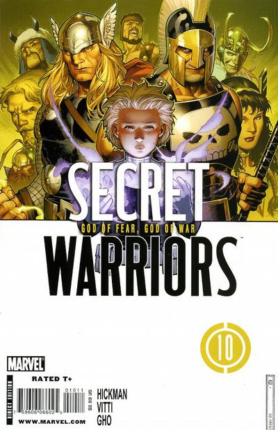Cover for Secret Warriors (Marvel, 2009 series) #10