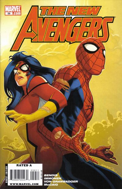 Cover for New Avengers (Marvel, 2005 series) #59