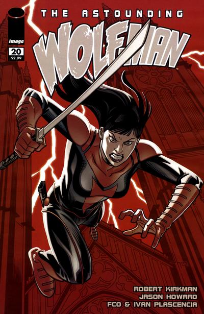 Cover for The Astounding Wolf-Man (Image, 2007 series) #20