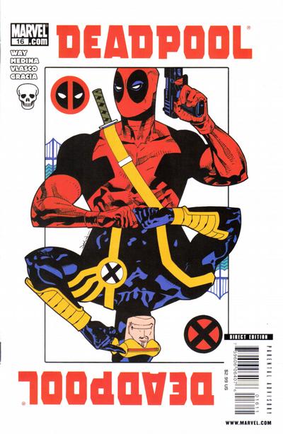 Cover for Deadpool (Marvel, 2008 series) #16 [Deadpool Cover]