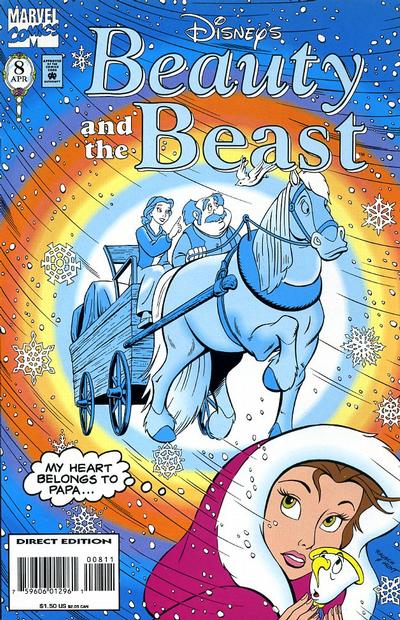 Cover for Disney's Beauty and the Beast (Marvel, 1994 series) #8