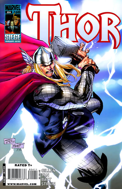 Cover for Thor (Marvel, 2007 series) #604