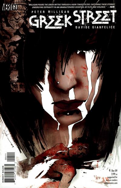 Cover for Greek Street (DC, 2009 series) #4