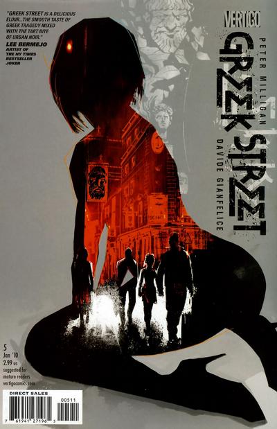 Cover for Greek Street (DC, 2009 series) #5