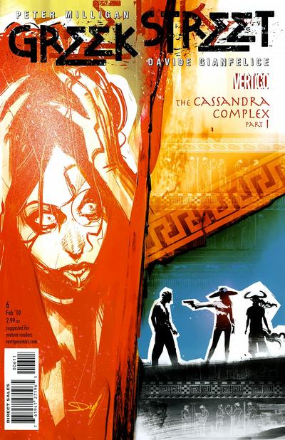 Cover for Greek Street (DC, 2009 series) #6