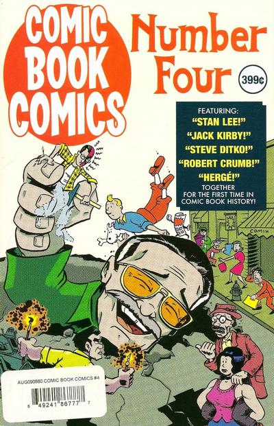 Cover for Comic Book Comics (Evil Twin Comics, 2008 series) #4