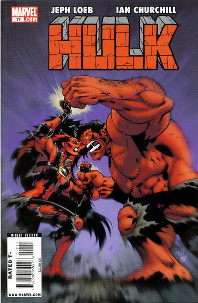 Cover for Hulk (Marvel, 2008 series) #17