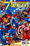 Cover for Avengers (Marvel, 1998 series) #1 [Yellow Logo Direct Edition]