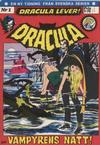 Cover for Dracula (Svenska serier, 1972 series) #1/[1972]