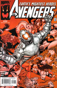 Cover Thumbnail for Avengers (Marvel, 1998 series) #22 [Direct Edition]