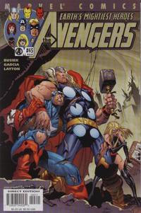Cover Thumbnail for Avengers (Marvel, 1998 series) #45 (460) [Direct Edition]