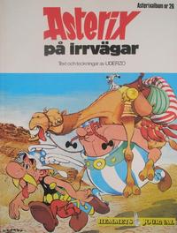 Cover Thumbnail for Asterix (Hemmets Journal, 1970 series) #26 - Asterix på irrvägar
