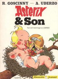 Cover Thumbnail for Asterix (Hemmets Journal, 1970 series) #27 - Asterix & son