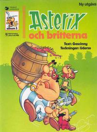 Cover Thumbnail for Asterix (Ny utgåva) (Hemmets Journal, 1979 series) #5 - Asterix och britterna