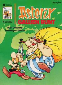 Cover Thumbnail for Asterix (Ny utgåva) (Hemmets Journal, 1979 series) #12 - Gallien runt