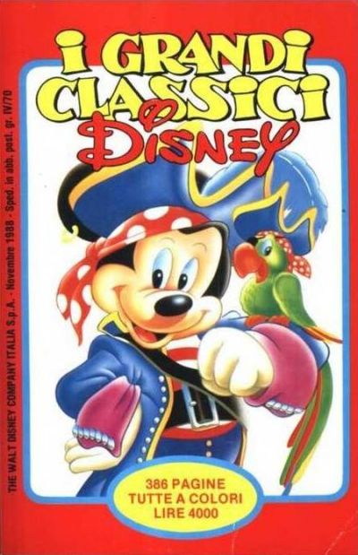 Cover for I grandi classici Disney (Disney Italia, 1988 series) #36