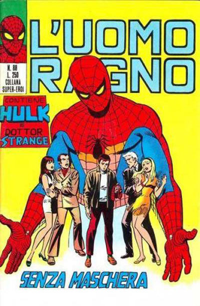 Cover for L'Uomo Ragno [Collana Super-Eroi] (Editoriale Corno, 1970 series) #88