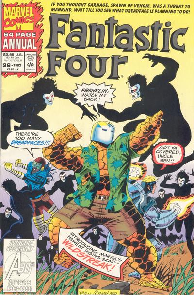 Cover for Fantastic Four Annual (Marvel, 1963 series) #26 [Direct]