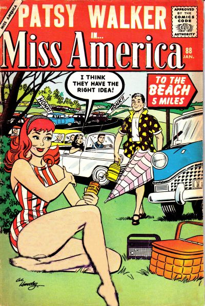 Cover for Miss America (Marvel, 1953 series) #88
